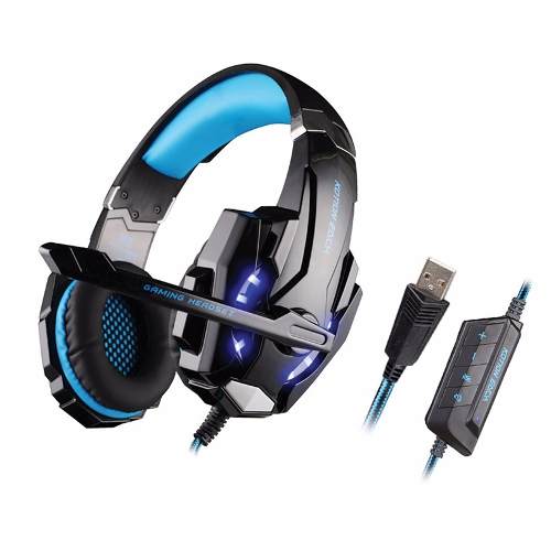 Auriculares Gamer Kotion Each G9000 Ps4 Y One Luz Led Game City